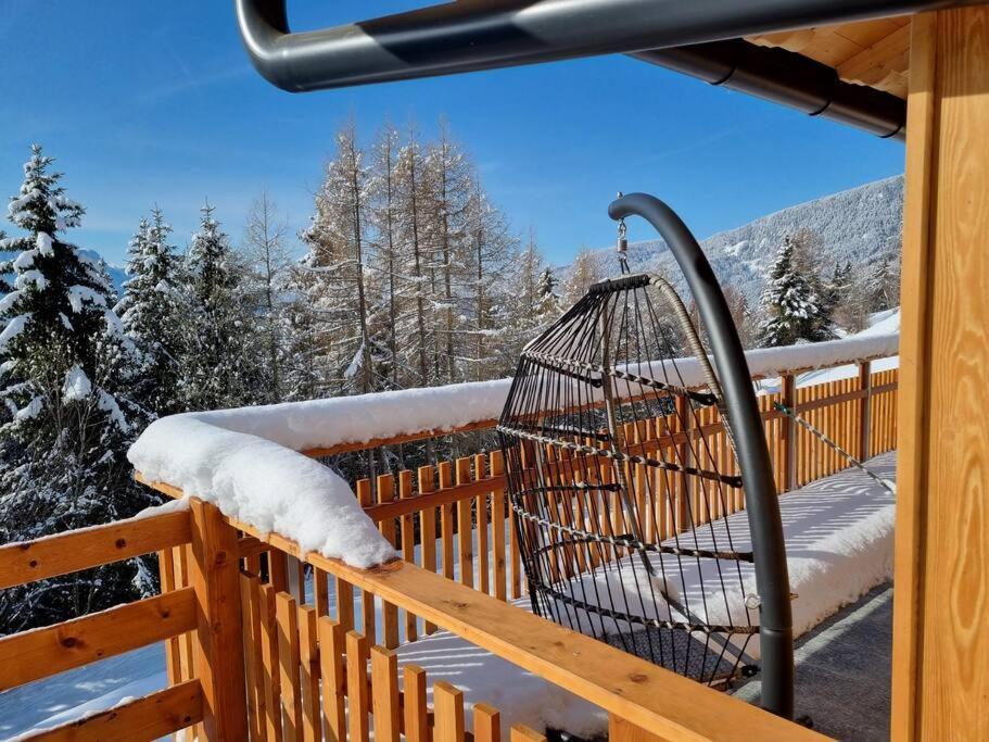 Alone In Chalet With View On Dolomites วิลลานโดร ภายนอก รูปภาพ