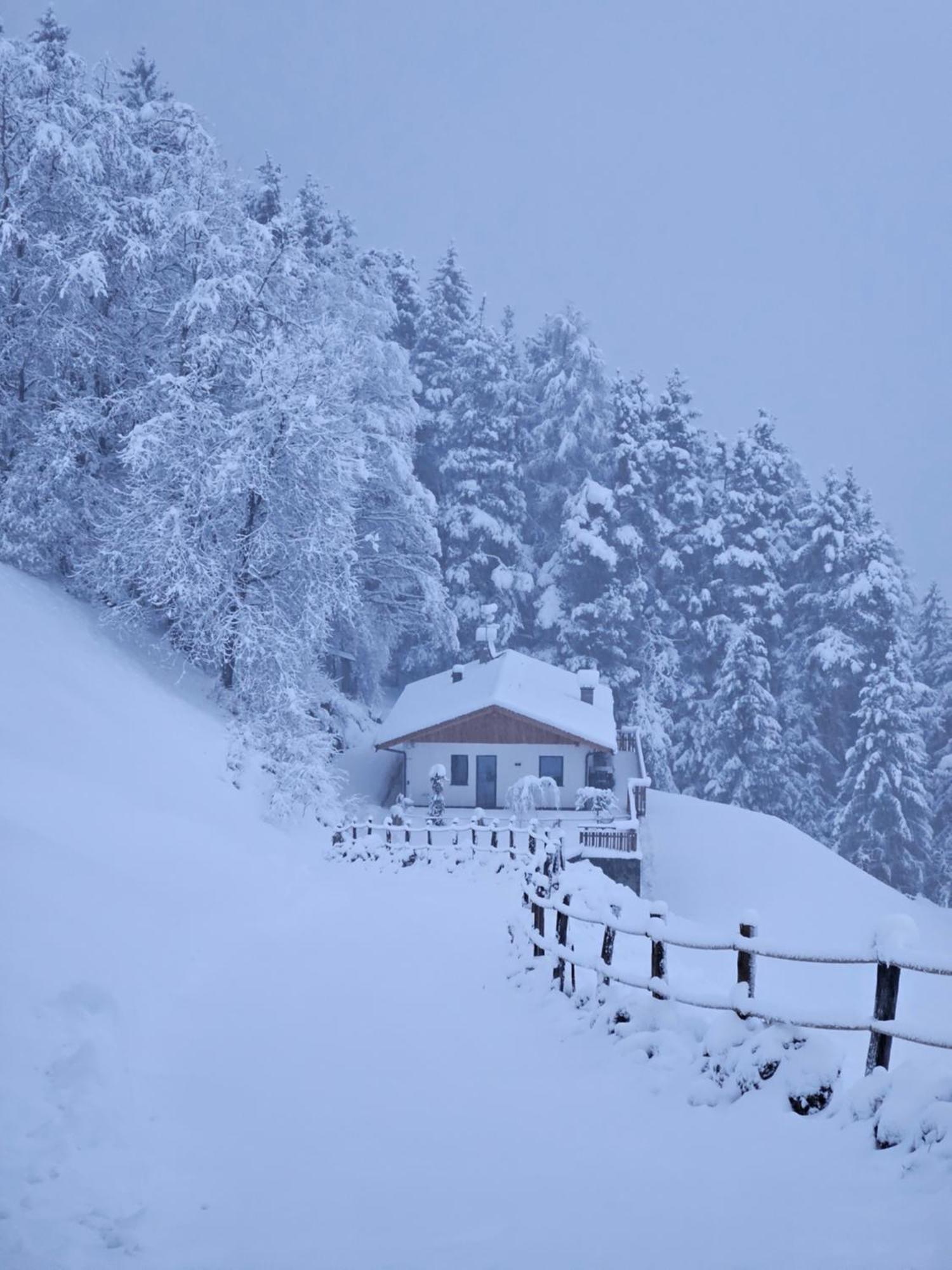 Alone In Chalet With View On Dolomites วิลลานโดร ภายนอก รูปภาพ
